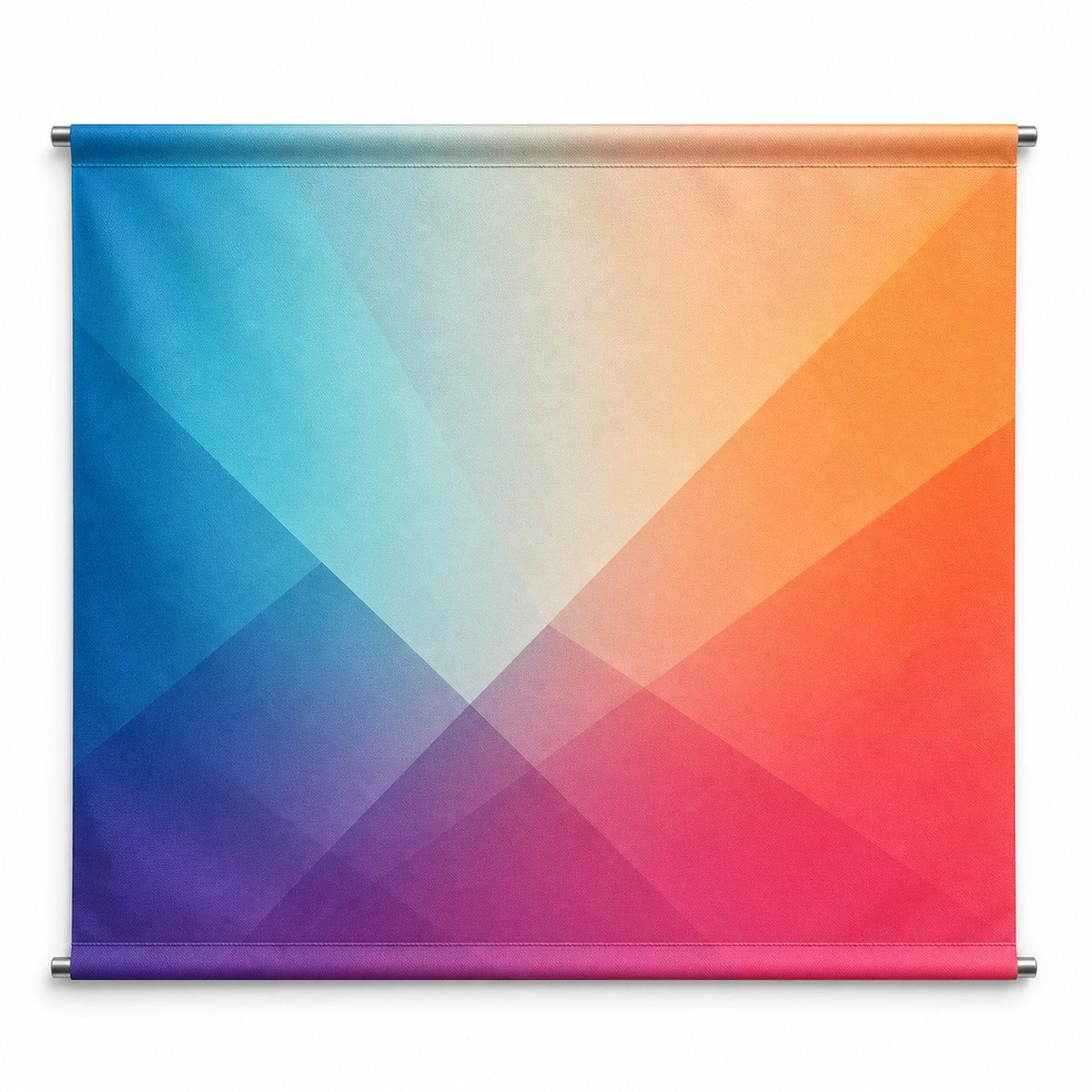 Airtex® Banner, 4/0-farbig bedruckt, Hohlsaum oben und unten (Durchmesser Hohlsaum 6,0 cm)
