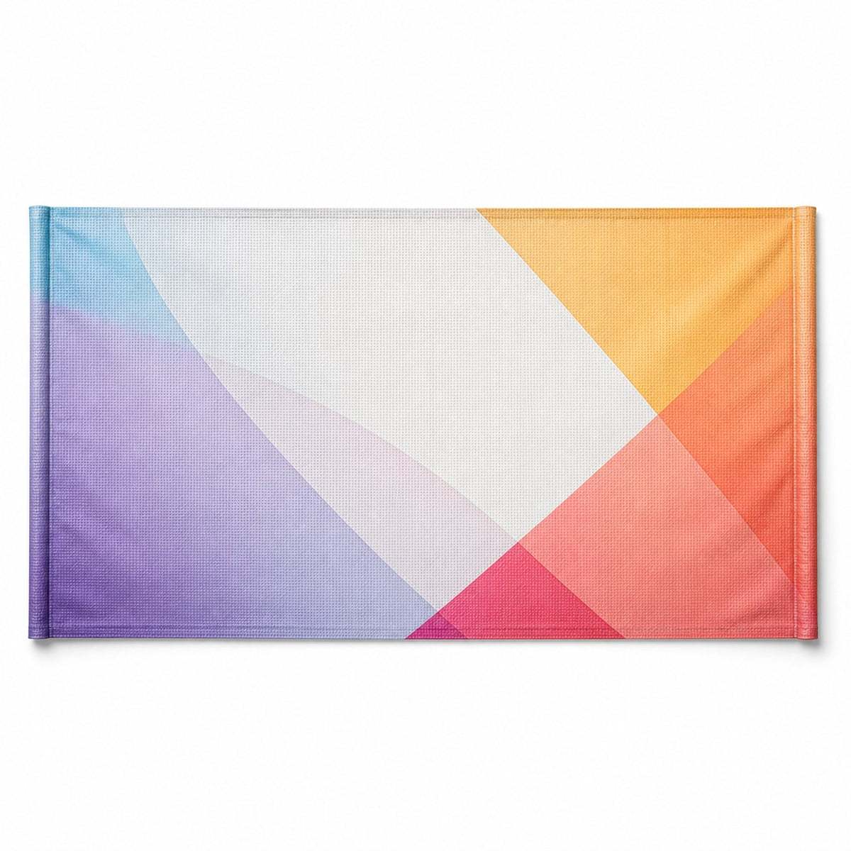 Baugerüstbanner mit Hohlsaum links und rechts (Durchmesser Hohlsaum 3,0 cm)