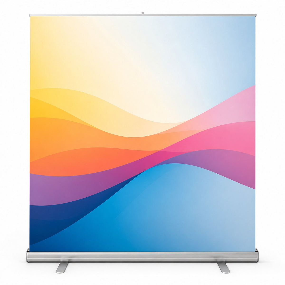 Premium Roll-Up Bannerdisplay 200 cm x 170 cm, inklusive Druck und Versand