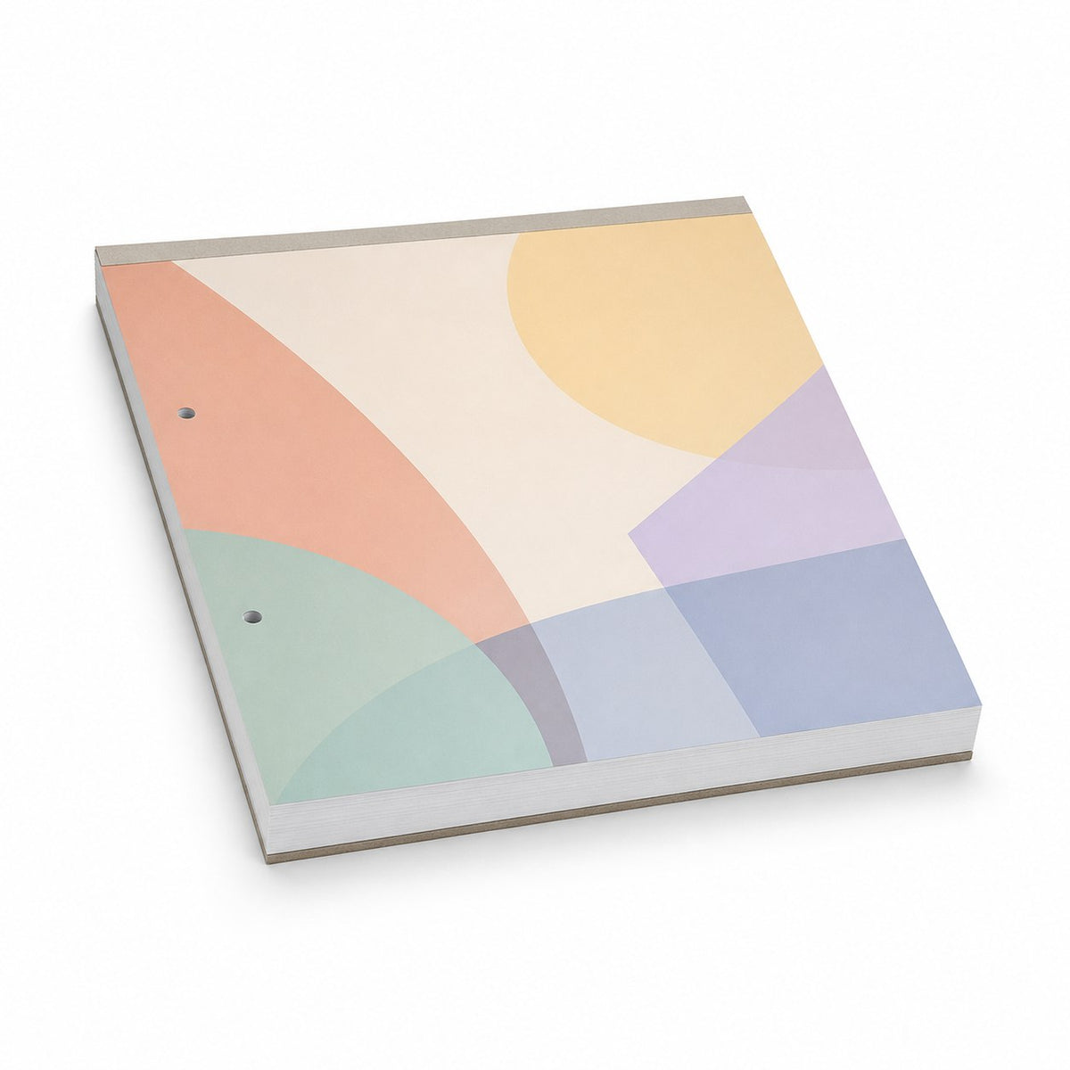 Block mit Leimbindung, DIN A4 quer, 200 Blatt, 4/4 farbig beidseitig bedruckt