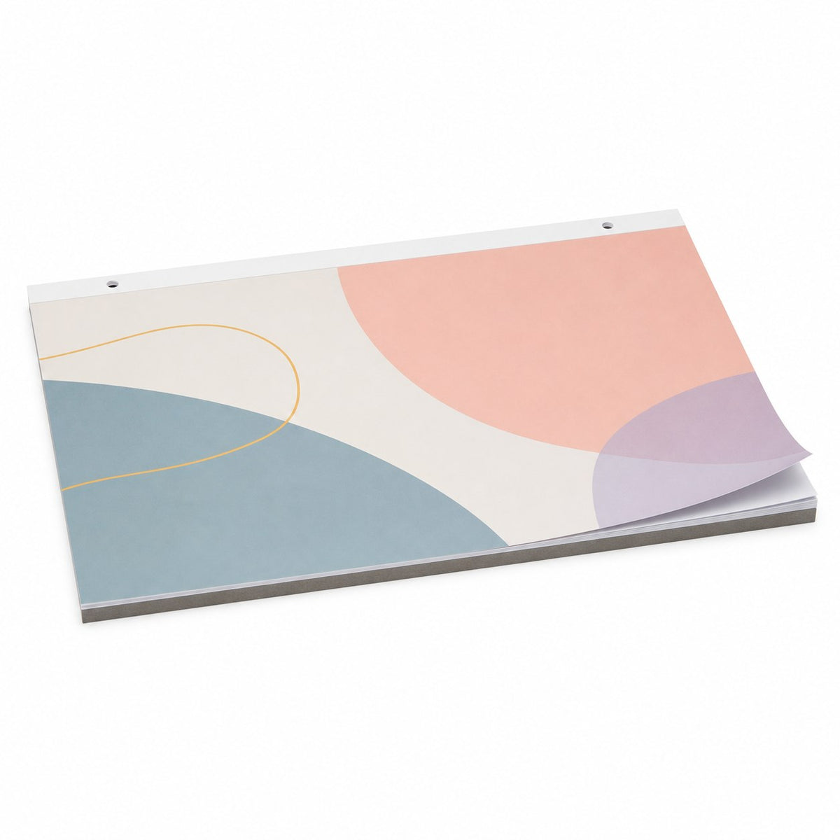 Block mit Leimbindung, DIN A3 quer, 10 Blatt, 4/0 farbig einseitig bedruckt