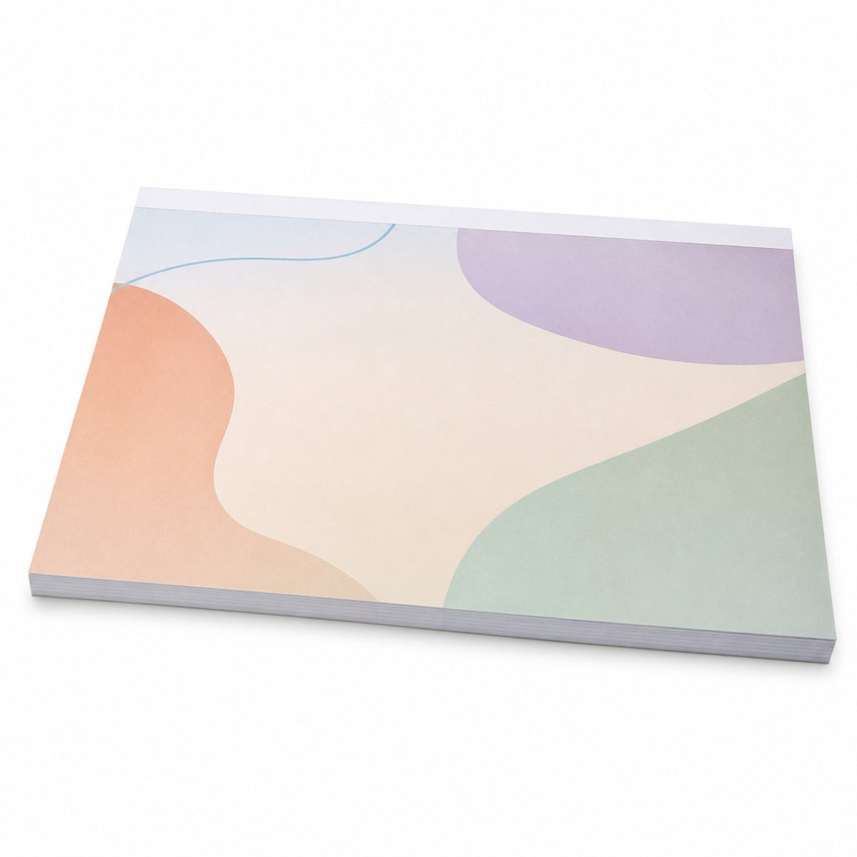 Block mit Leimbindung, DIN A3 quer, 25 Blatt, 4/0 farbig einseitig bedruckt