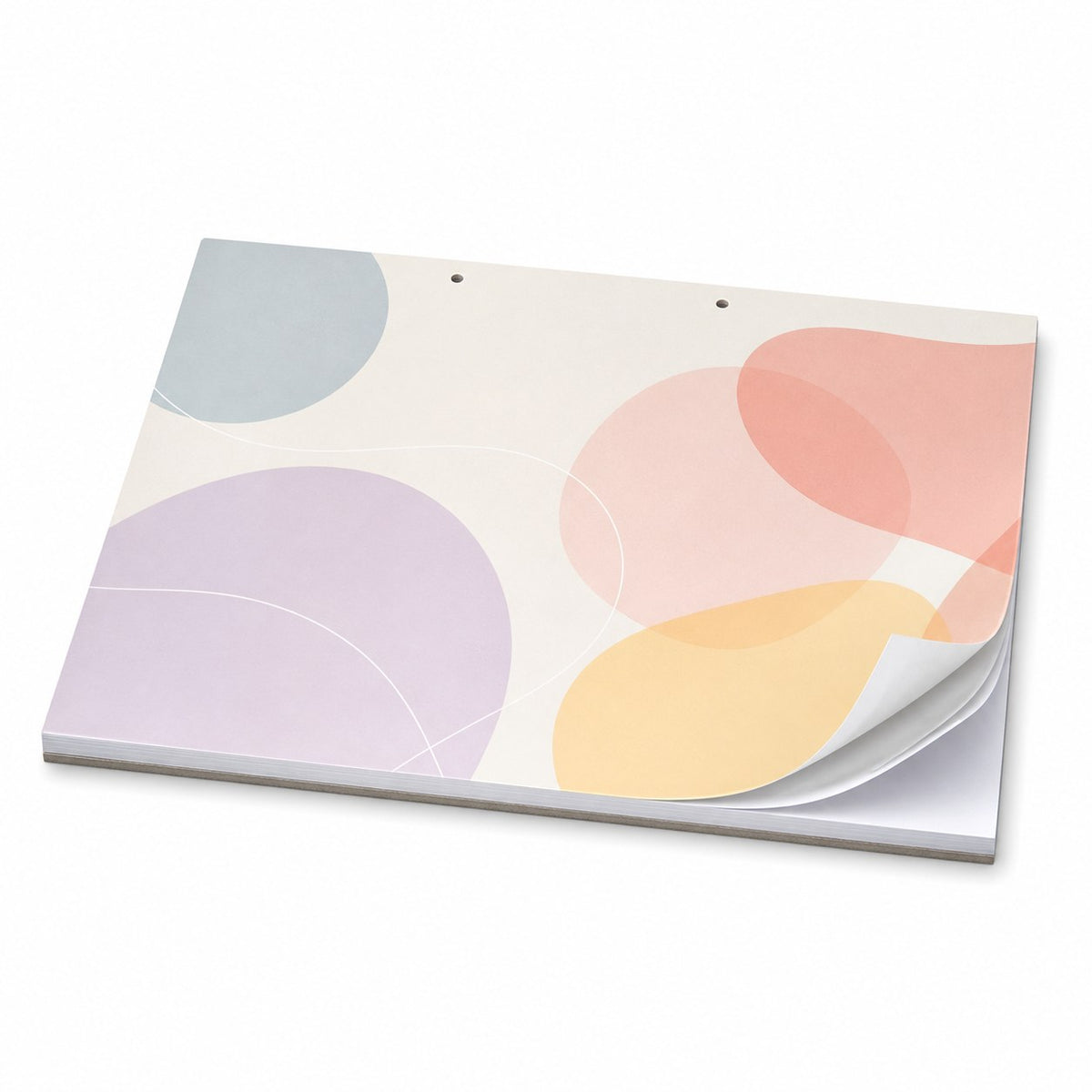 Block mit Leimbindung, DIN A3 quer, 50 Blatt, 4/4 farbig beidseitig bedruckt