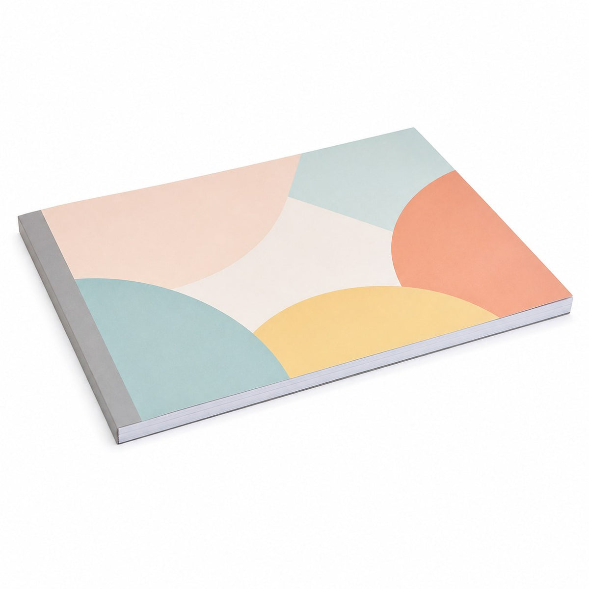 Block mit Leimbindung, DIN A3 quer, 100 Blatt, 5/0 farbig einseitig bedruckt (CMYK 4-farbig + 1 Sonderfarbe HKS oder Pantone)