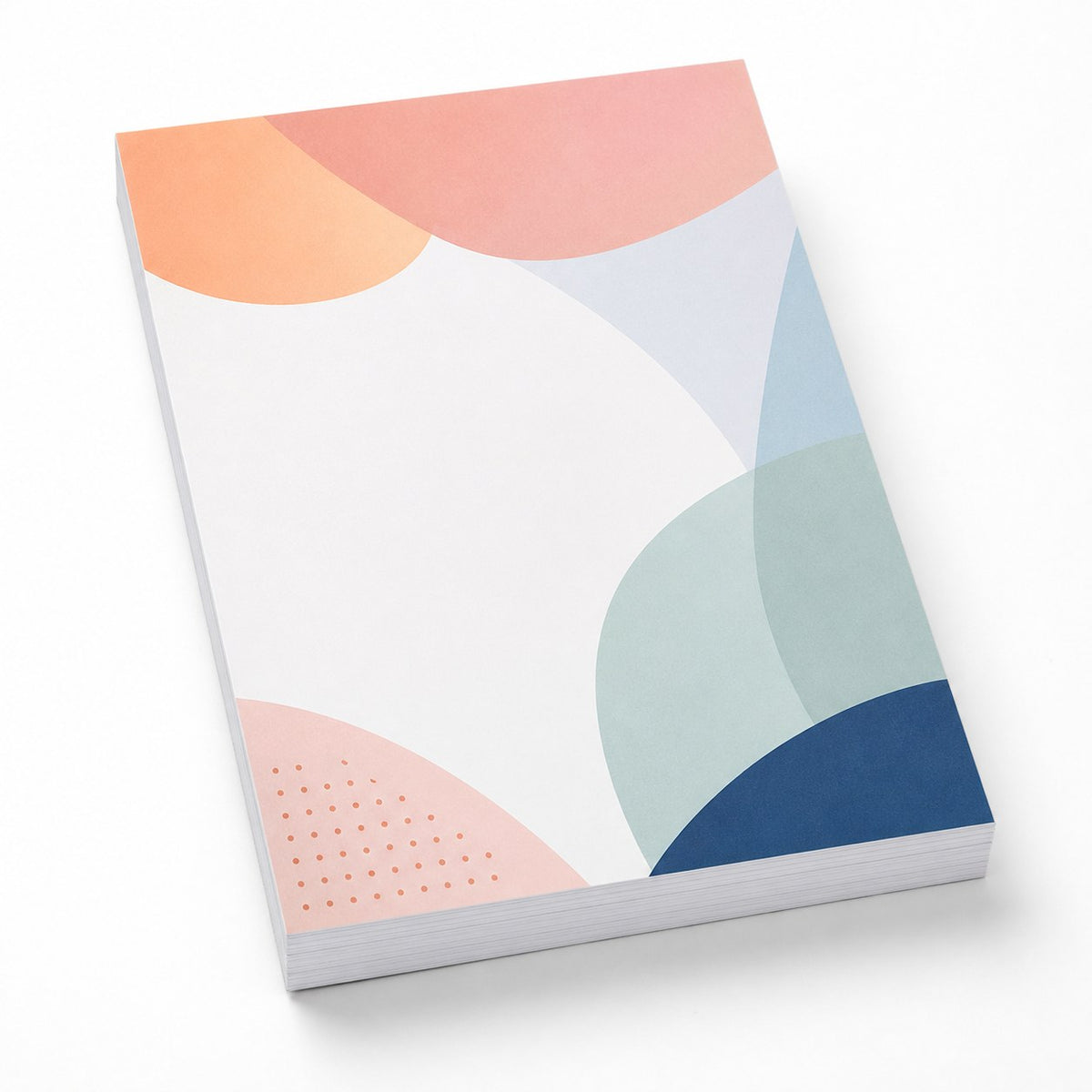 Briefpapier DIN A5, 5/0 farbig, (Vorderseite: CMYK 4-farbig + 1 Pantone-Sonderfarbe / Rückseite: unbedruckt)