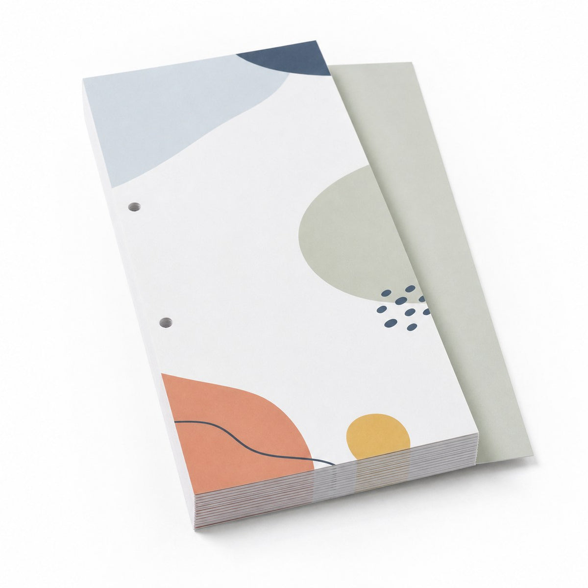 Briefpapier DIN lang, 3/1 farbig (Vorderseite: 3 Sonderfarben HKS / Rückseite: 1 Sonderfarbe HKS)