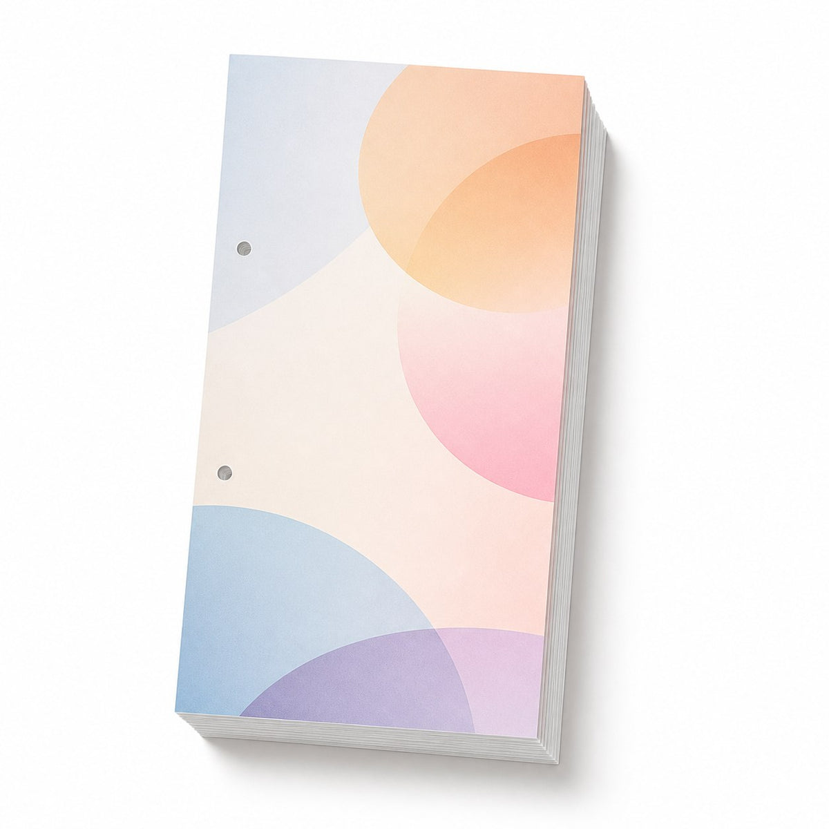 Briefpapier DIN lang, 4/0 farbig (Vorderseite: 4 Sonderfarben HKS / Rückseite: unbedruckt)
