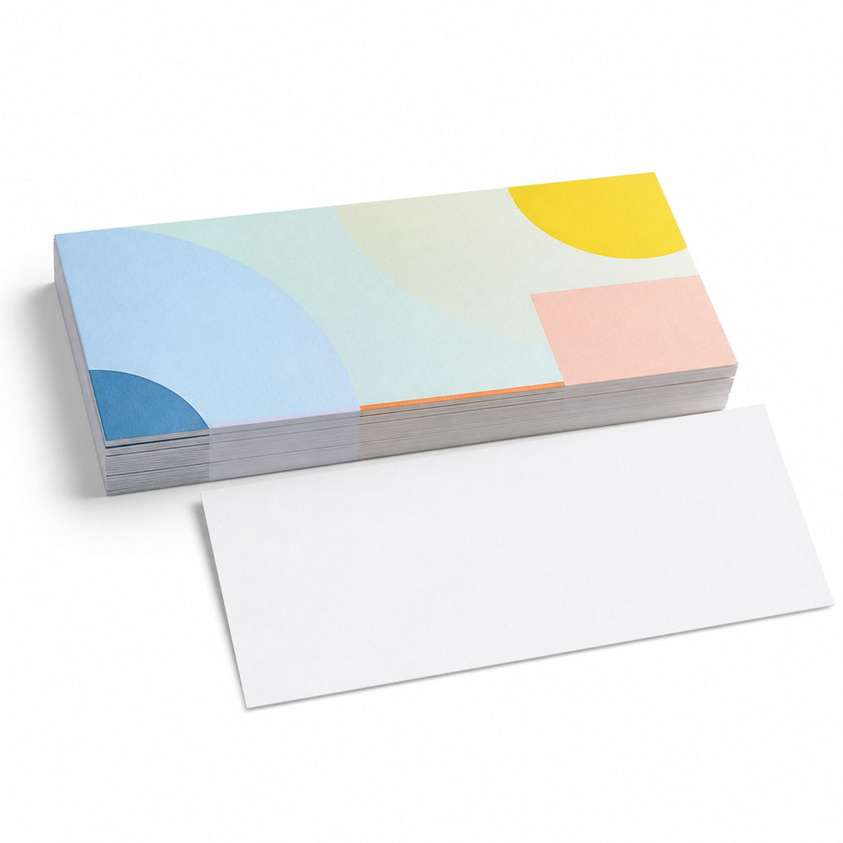 Kurzbrief DIN lang, 5/0 farbig, (Vorderseite: CMYK 4-farbig + 1 Pantone-Sonderfarbe / Rückseite: unbedruckt)