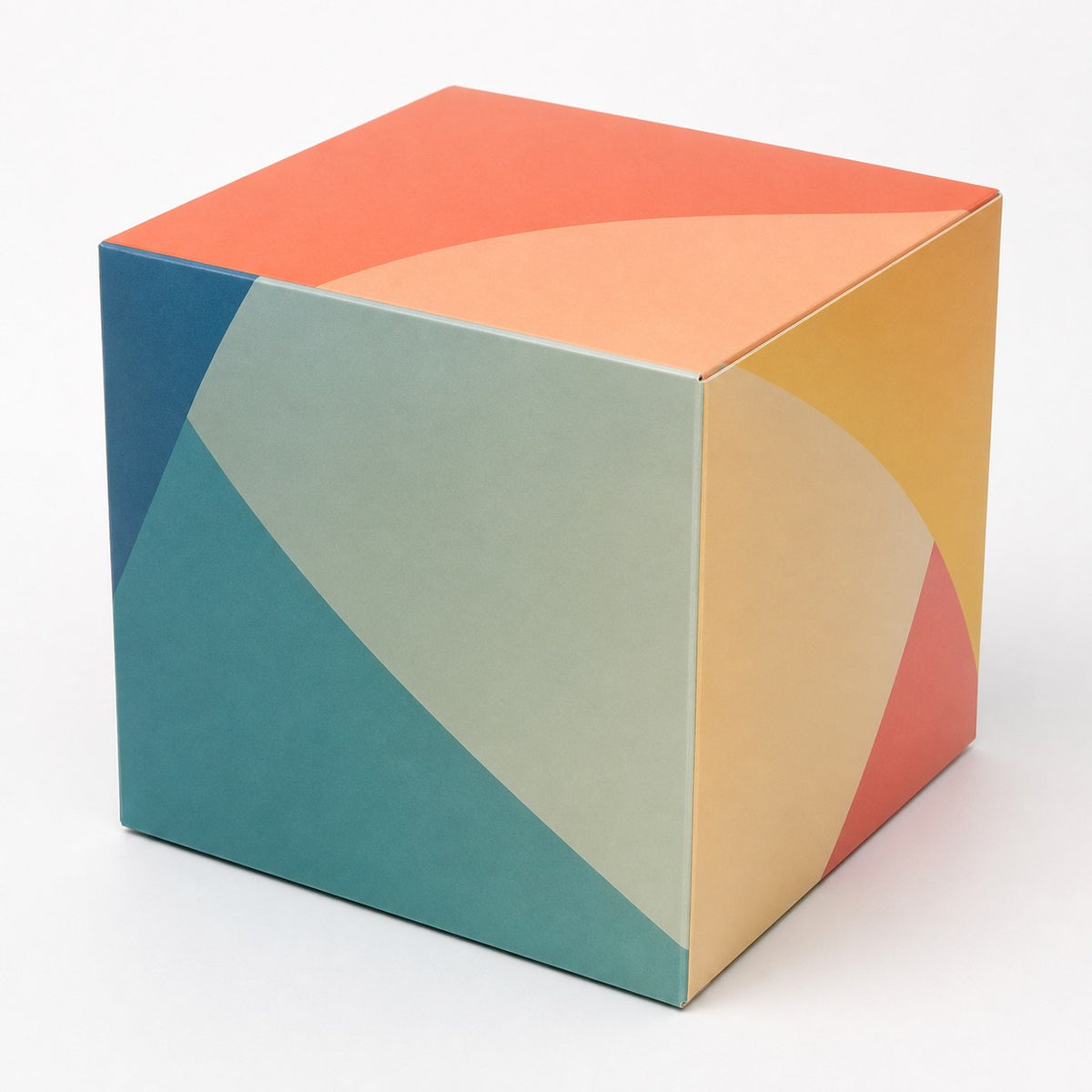 Dekowürfel (30 x 30 x 30 cm), 4/0 farbig bedruckt