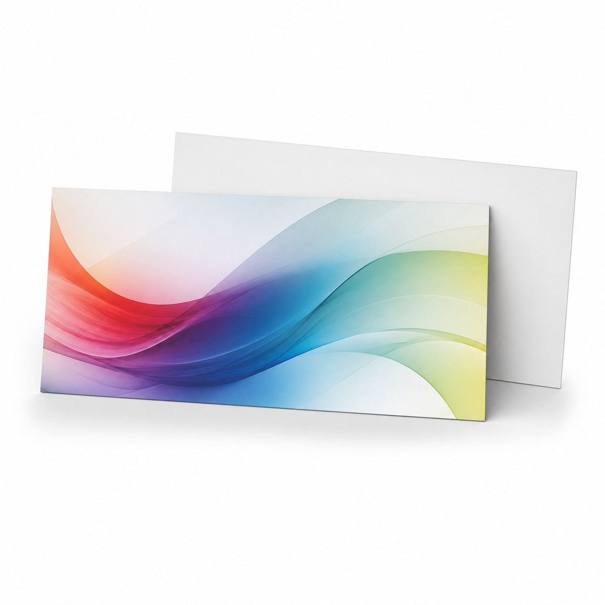 Postkarte, DIN lang quer (21,0 x 9,8 cm), mit allen Veredelungskombinationen