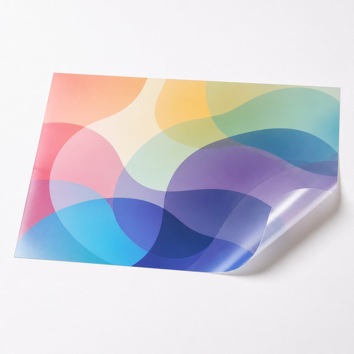 Hochwertiger Textiltransfer DIN A4 quer (29,7 x 21,0 cm), einseitig 4/0-farbig bedruckt