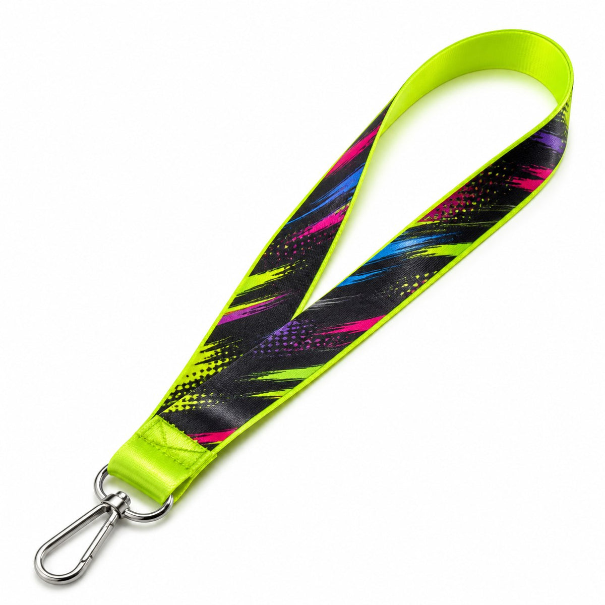 Neon-Lanyard mit Standardtext Staff