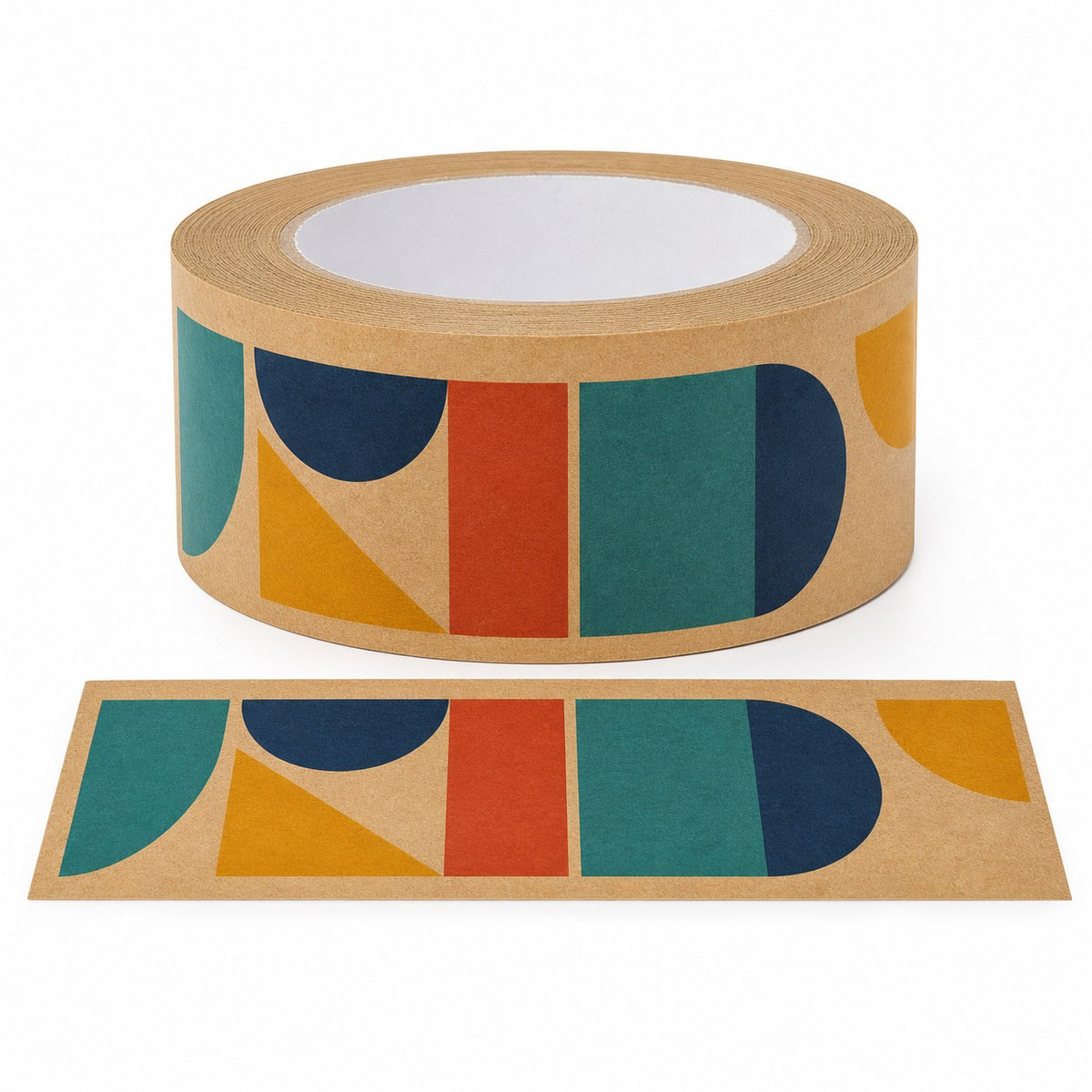 Kraftpapier-Klebeband, Motivlänge 188 x 50 mm, 1-farbig bedruckt