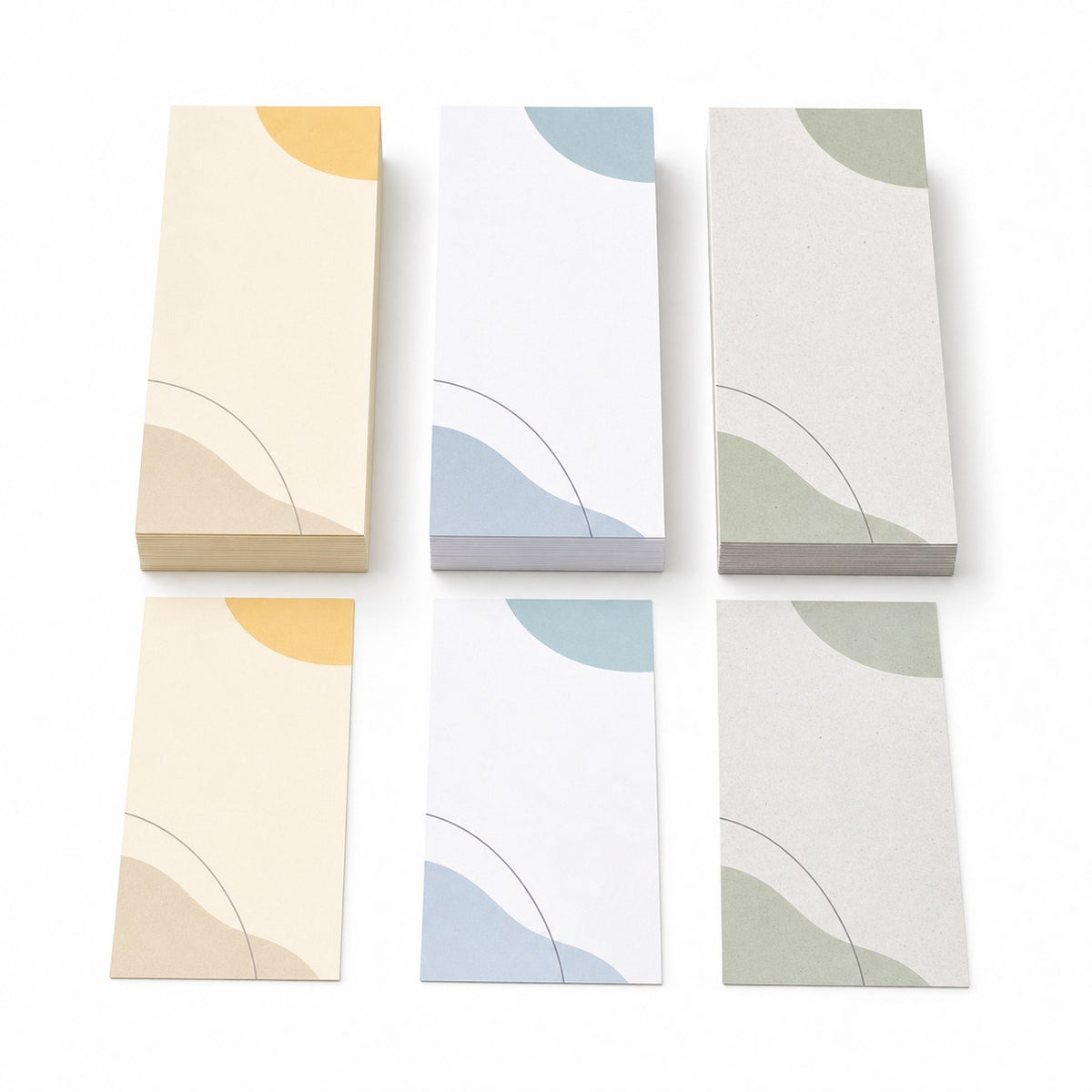 Gesprächsnotizzettel, DIN lang (9,9 x 21,0 cm), 1-seitig, 4/0-farbig