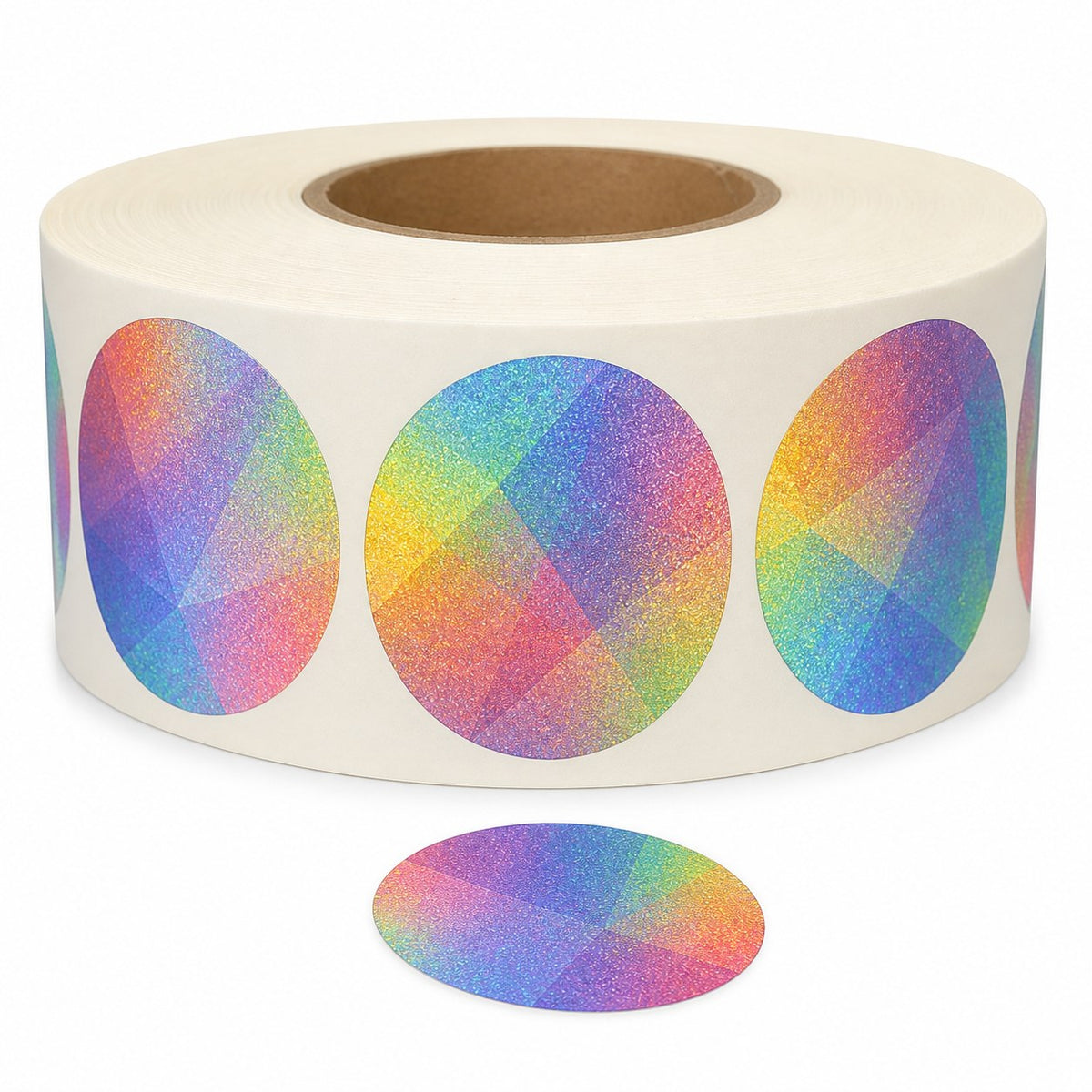 Hochwertige Hologramm-Etiketten, freie Grösse oval