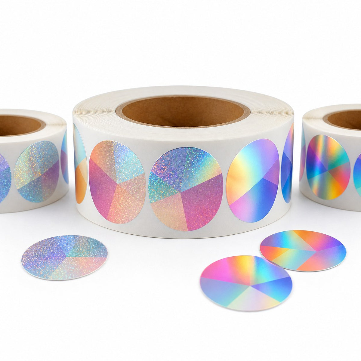 Hochwertige Hologramm-Etiketten, freie Grösse rund