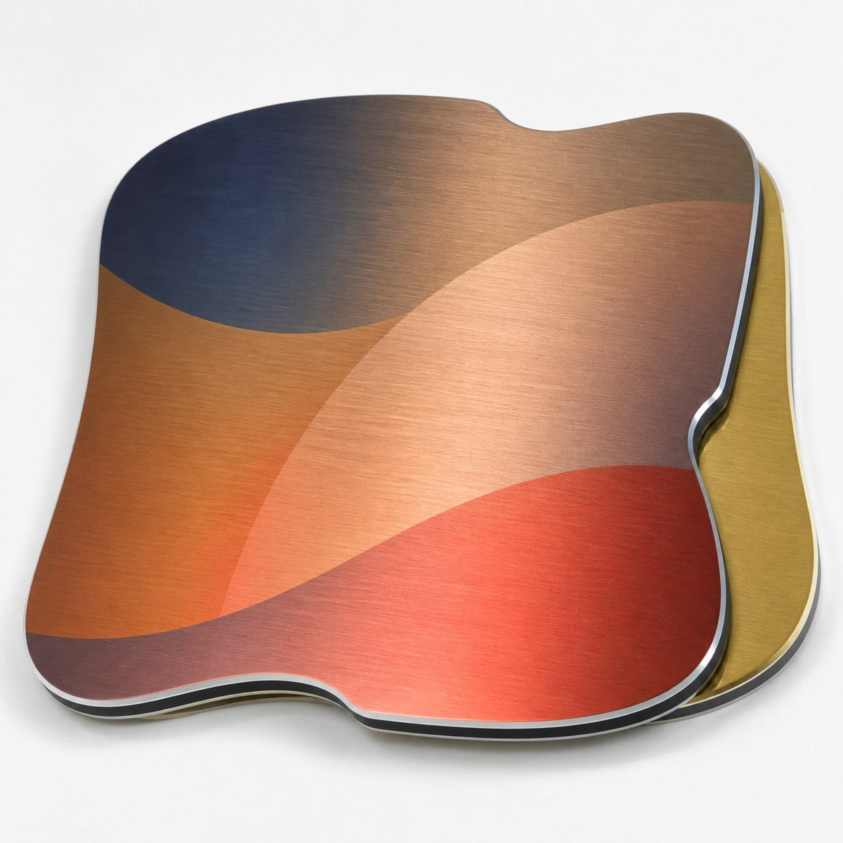 Aluminiumverbundplatte bronze gebürstet In Frei-Form (max. 4 Konturfräsungen möglich)