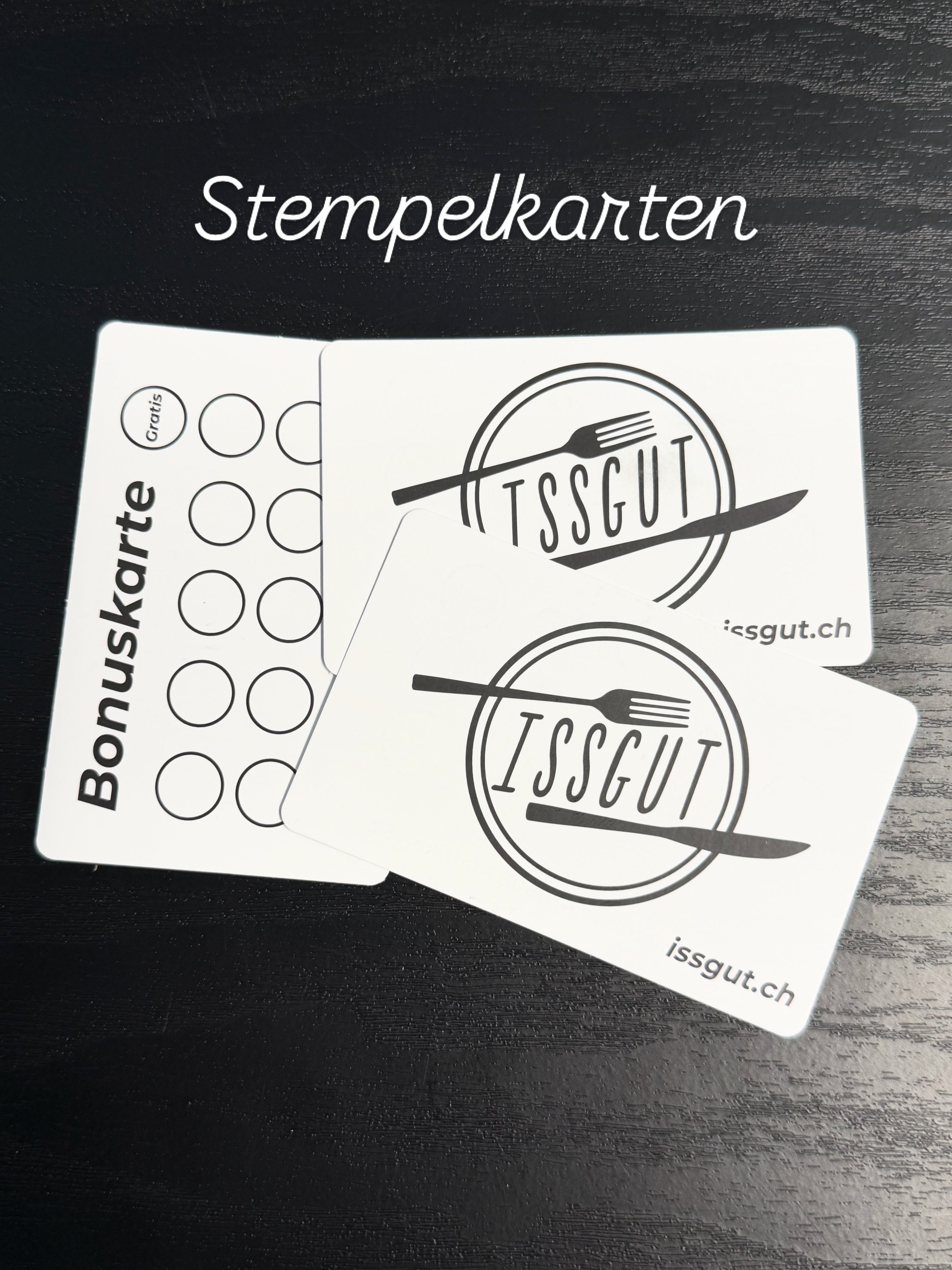 Stempelkarten binden Kunden