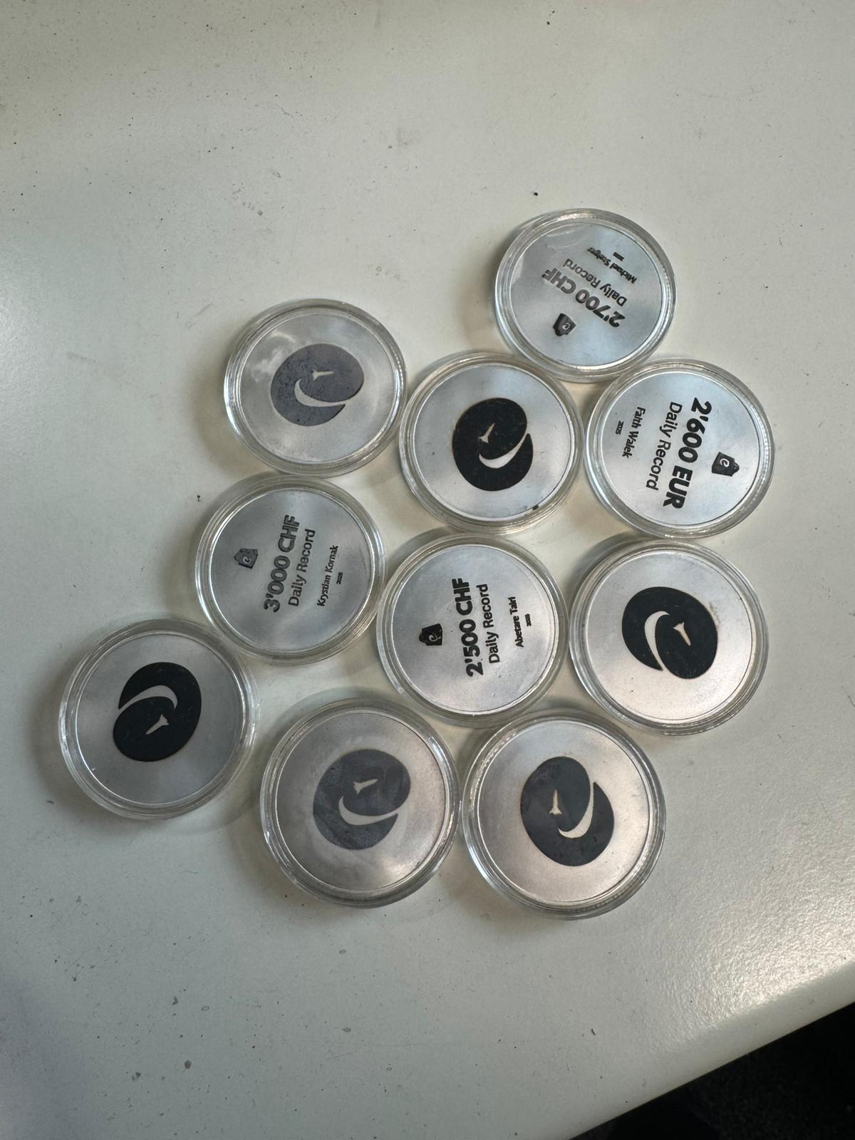 Gewinnermünzen für ECOM One