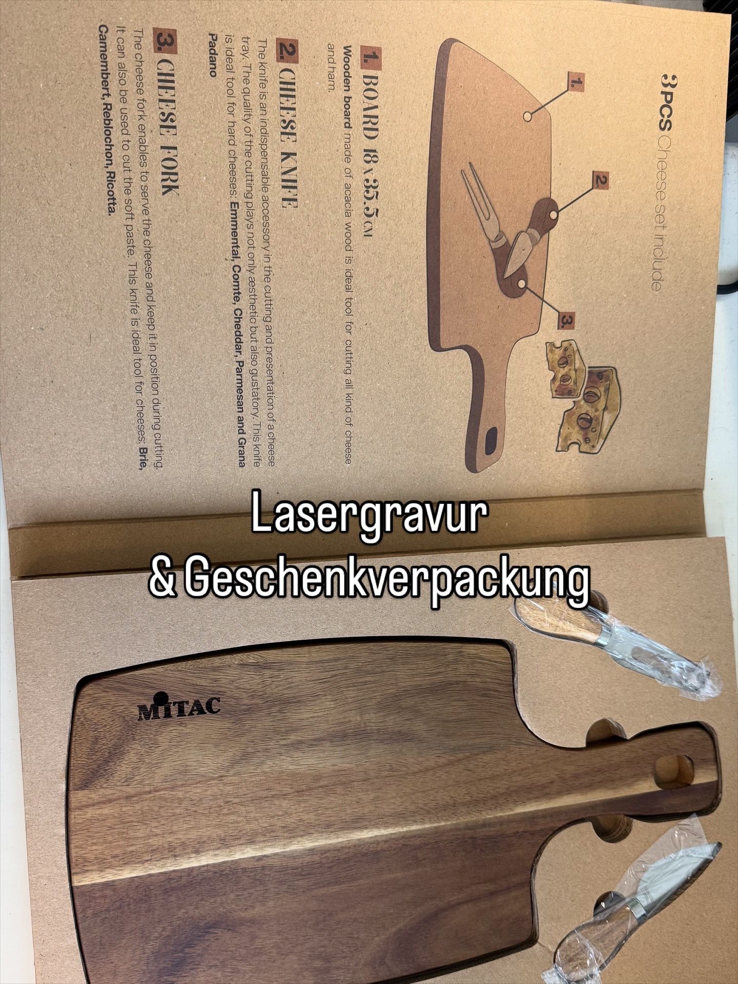 Weihnachtsgeschenke für die Firma MITAC