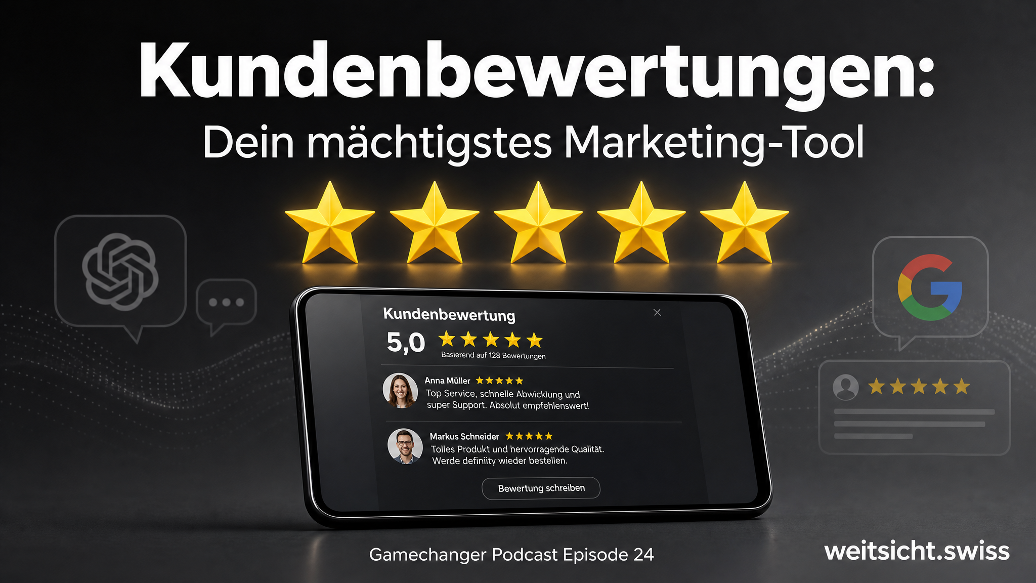 KUNDENBEWERTUNGEN: DEIN MÄCHTIGSTES MARKETING-TOOL