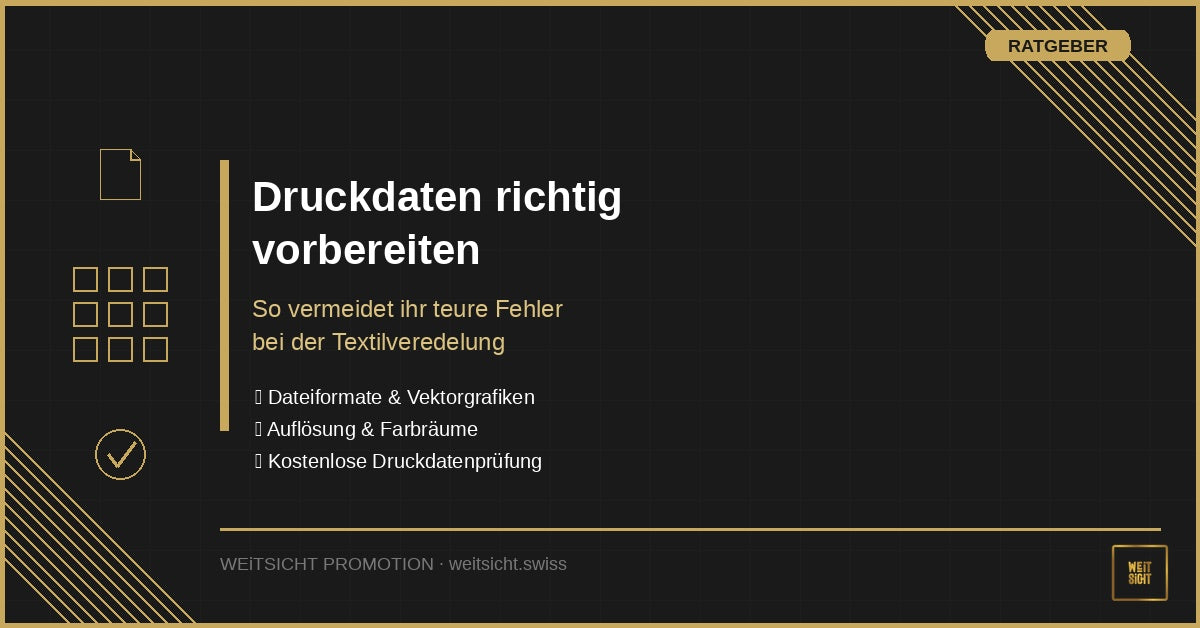 Druckdaten richtig vorbereiten – Ratgeber von weitsicht.swiss