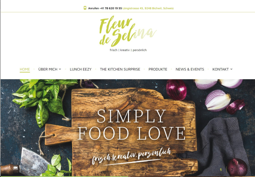 Neue Webseite für Fleur de Selina