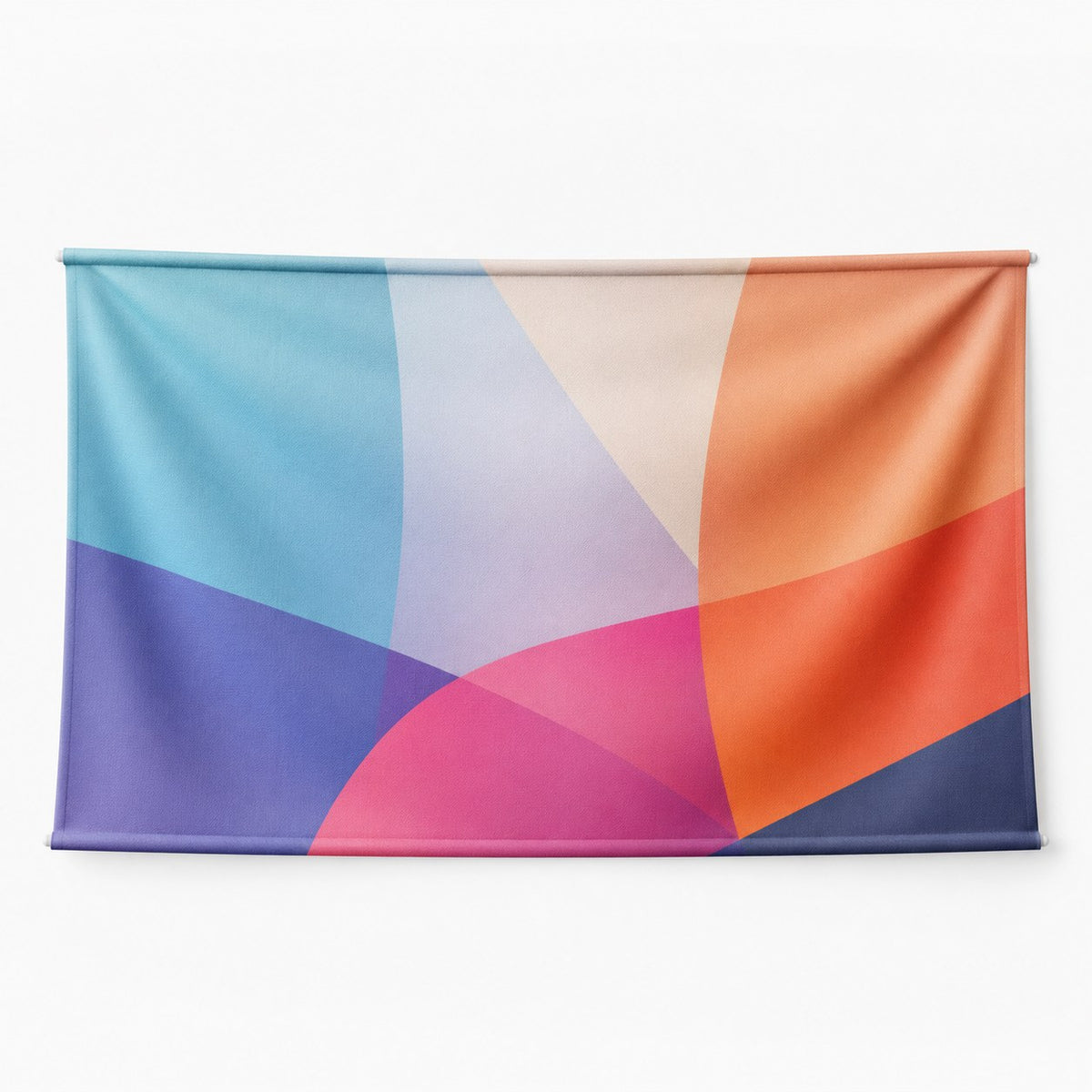 Airtex® Banner, 4/0-farbig bedruckt, Rundkeder 8 mm oben und unten