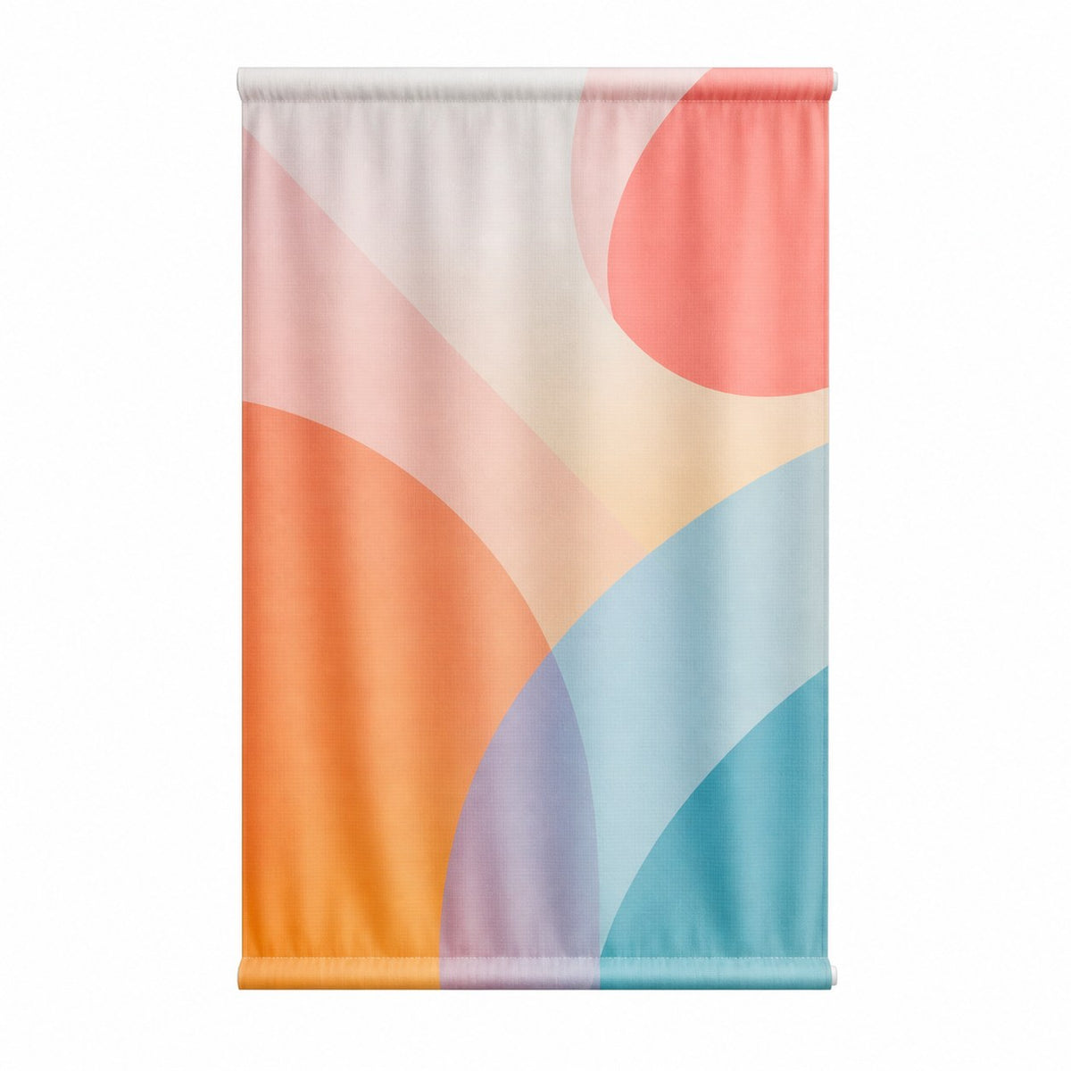 Hochwertiger Stoff-Banner, 4/0-farbig bedruckt, Hohlsaum oben und unten (Durchmesser Hohlsaum 6,0 cm)