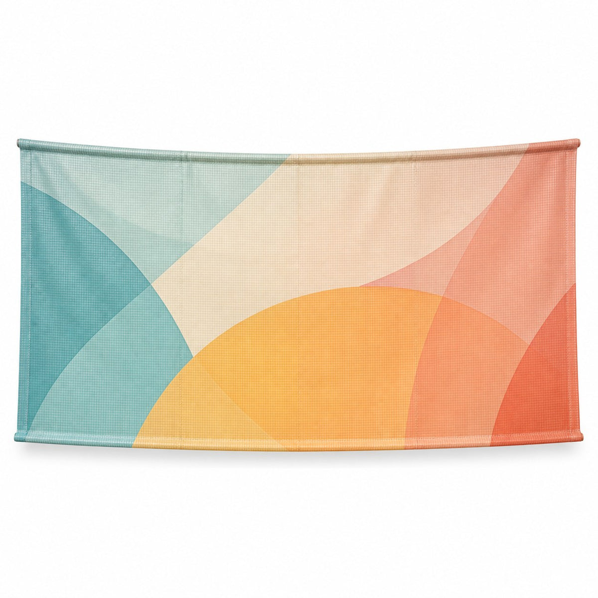 Baugerüstbanner mit Hohlsaum oben und unten (Durchmesser Hohlsaum 6,0 cm)