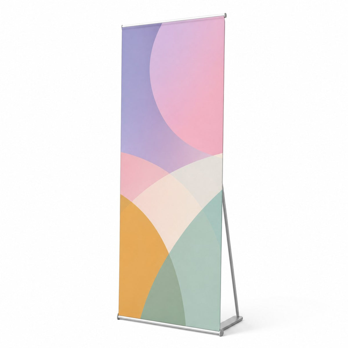 L-Banner 100 cm x 200 cm inkl. Gestell, Druck und Versand