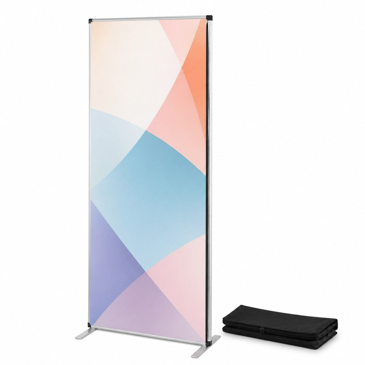 Zipper-Banner Slim 100 x 200 cm, einseitig bedruckt inkl. Rahmen