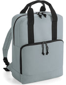 Kühltasche mit Rucksack Tragriemen, Taschenriemen  und Frontfach (bedruckbar)