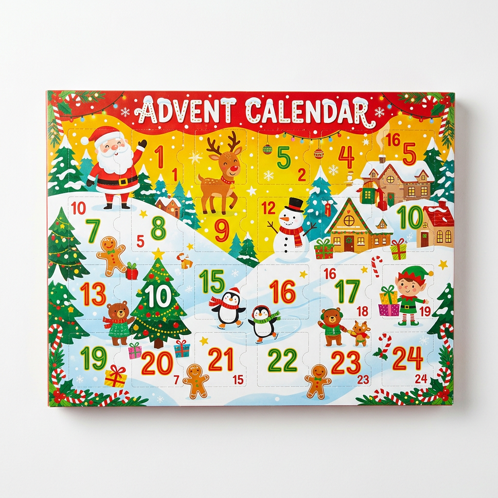 kinder mini Mix Adventskalender (bedruckbar)