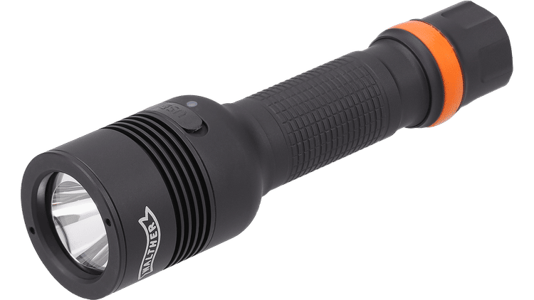 Walther HFC1r Jagd-Taschenlampe (Akku) – Hauptbild | Walther mit Gravur