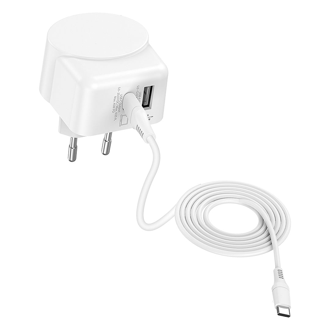 EU USB CHARGER AC - Weiss