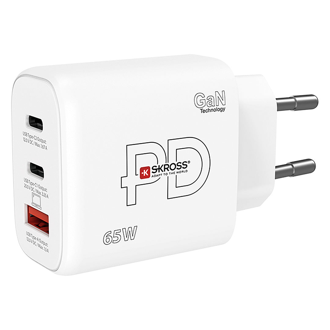 POWER CHARGER 65W PD - Weiss