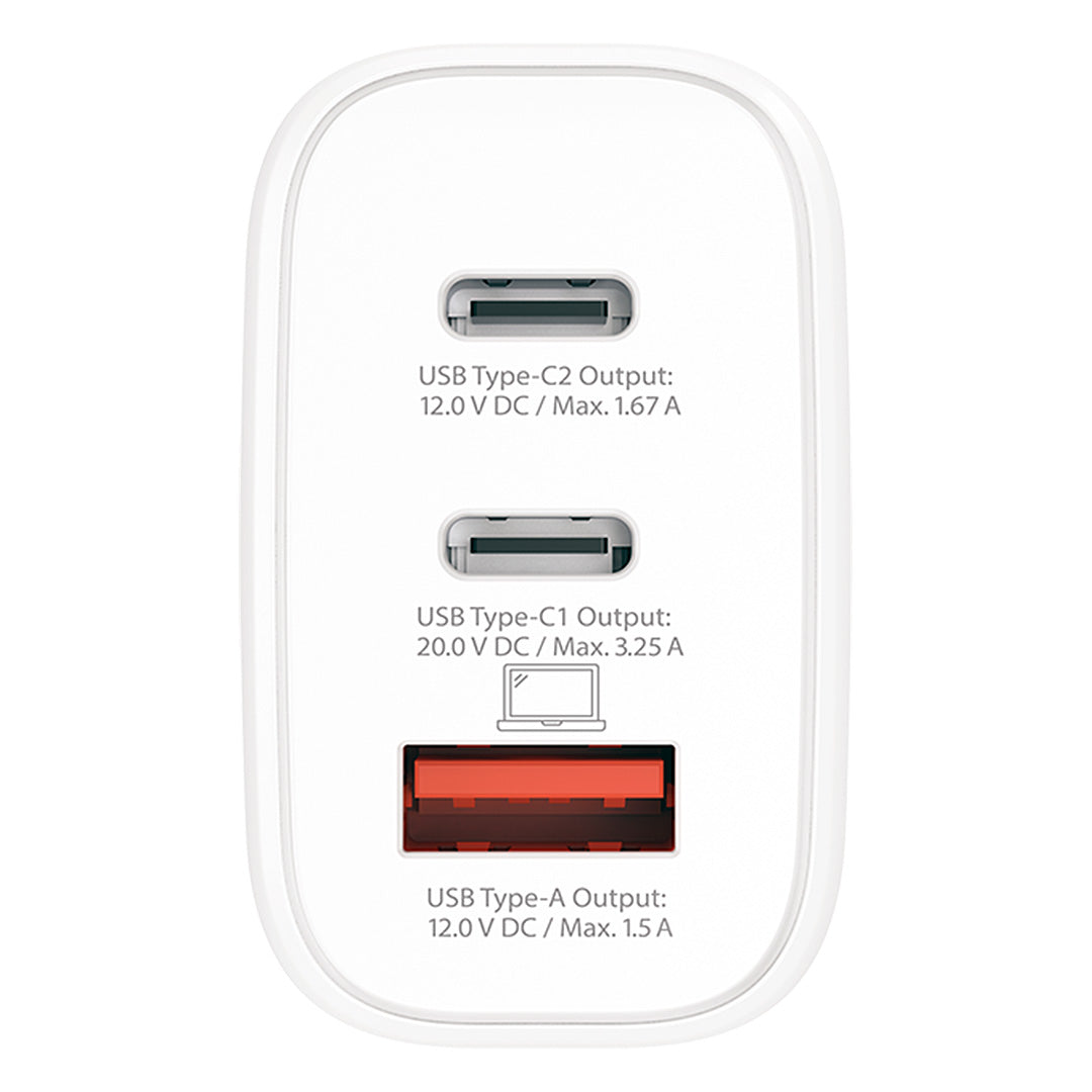 POWER CHARGER 65W PD - Weiss