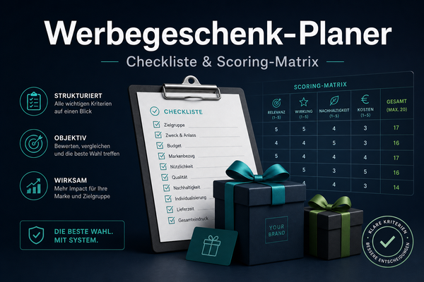 Der Werbegeschenk-Planer