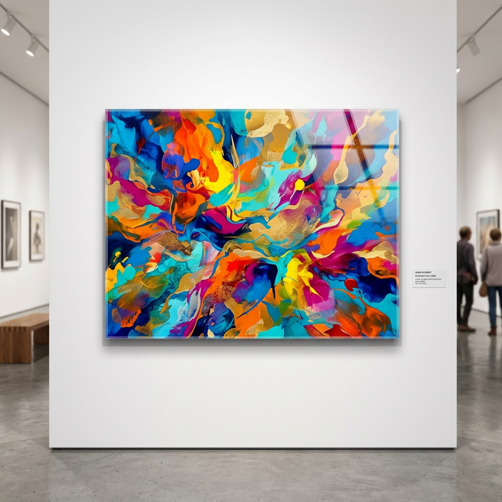 Fine Art Print hinter Acrylglas (bedruckbar)
