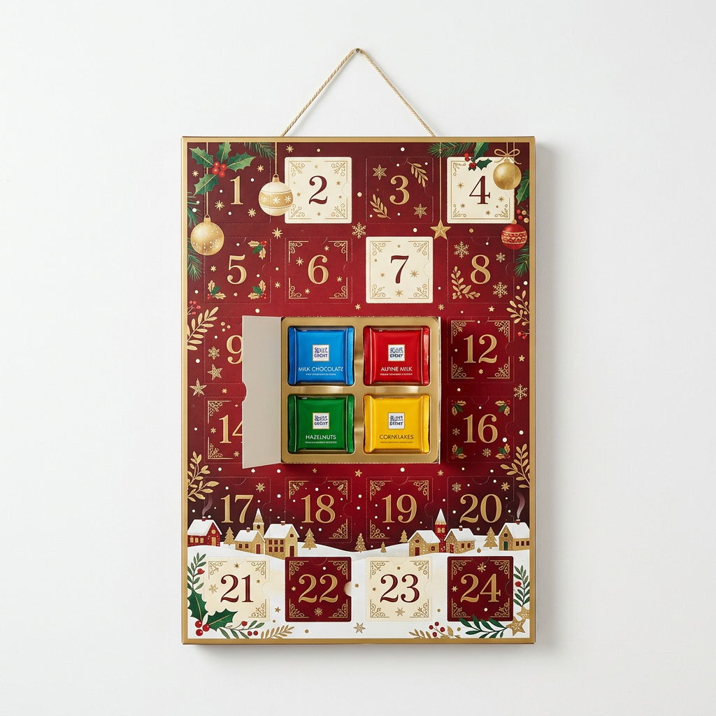 RITTER SPORT Adventskalender (bedruckbar)