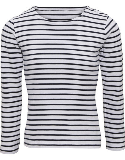 AQ071 Women´s Marinière Coastal Long Sleeve Tee – Bild 2