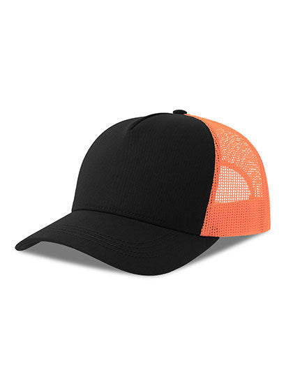 Schwarz / Orange Fluo
