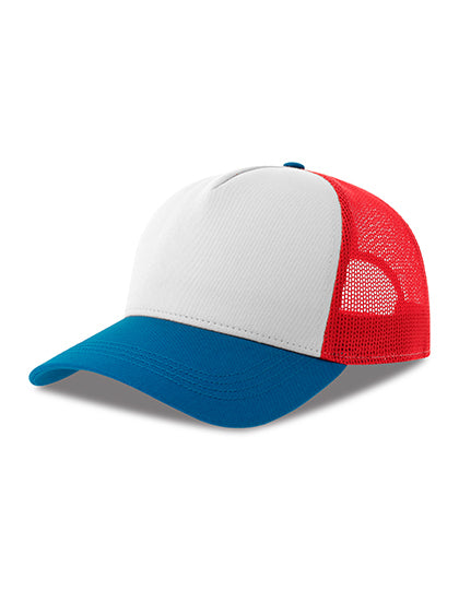 Weiss / Rot / Royalblau