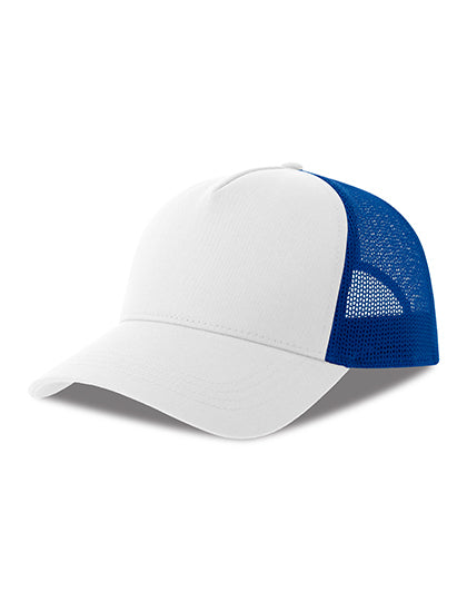Weiss / Royalblau