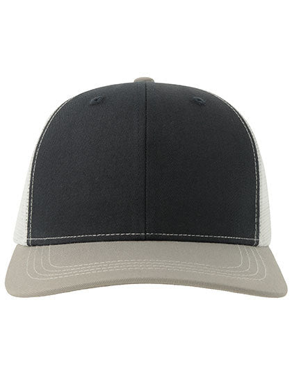 Navy / Hellgrau meliert / Weiss