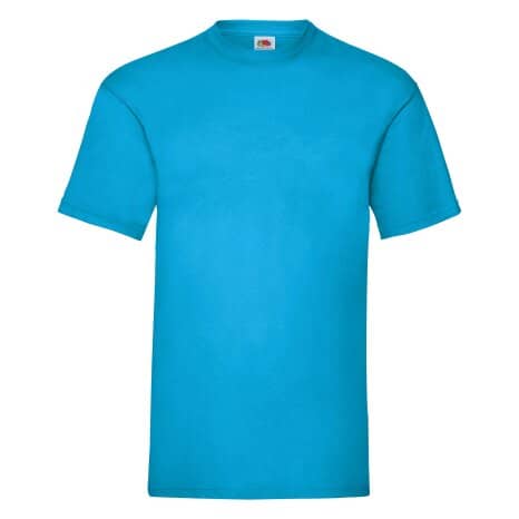 Fruit of the Loom Valueweight T-Shirt - Azure Blue
