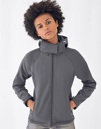 BCJW937 Women´s Hooded Softshell – Bild 8