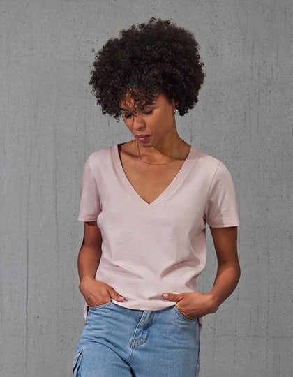 BCTW001 Women´s #E150 V T-Shirt – Bild 9