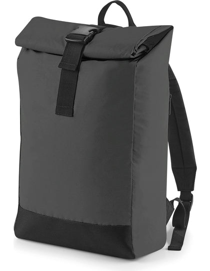 Reflektierender Rolltop-Rucksack – Bild 3